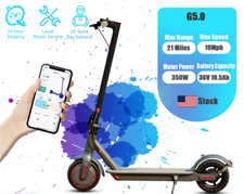 Electric Scooter - 350W Motor, 19MPH, 19-21 Miles Range, 8.5" Tires, 21Miles