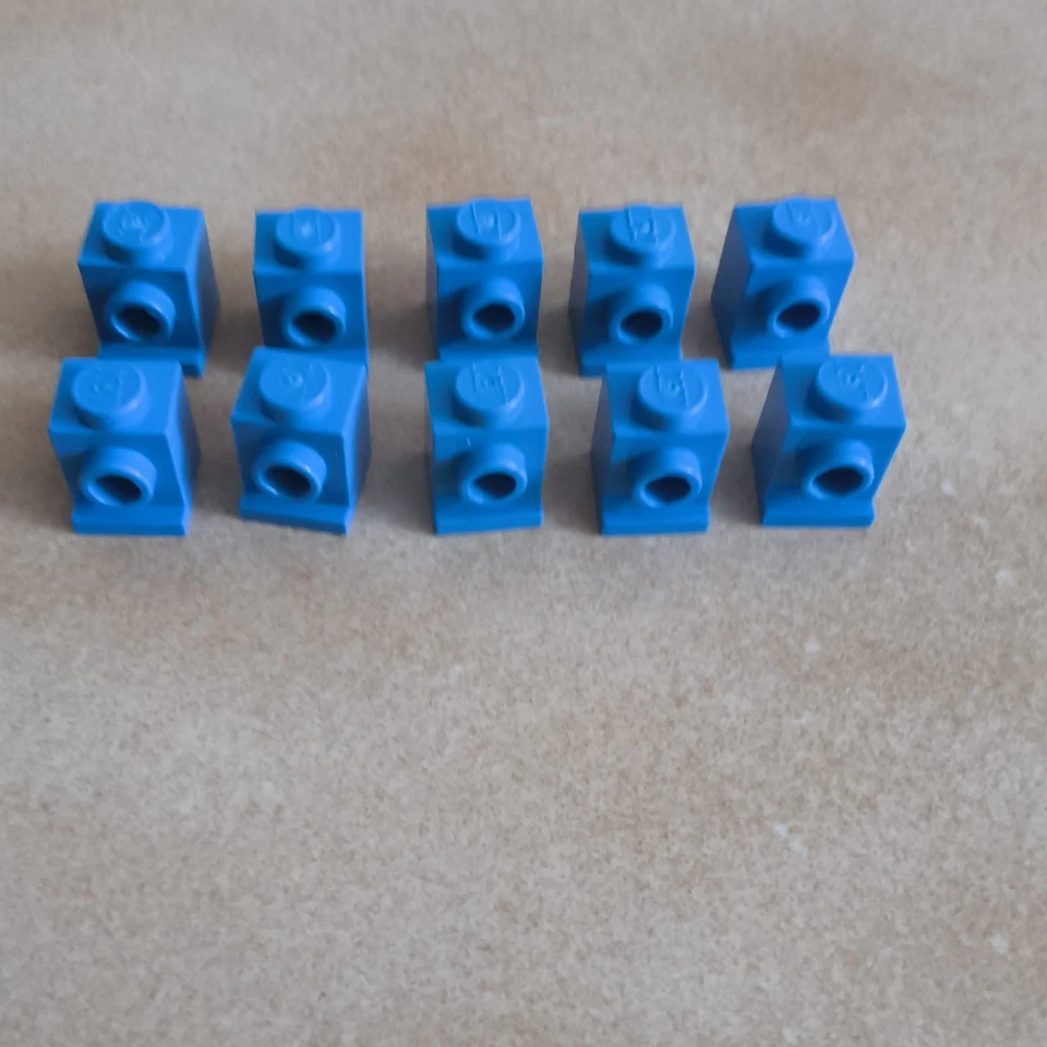 Nr 766  10x Lego 4070 Konverter Lampenstein Basic Blau - Bild 1 von 1