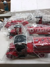 Lot of Texaco Diecast Metal Coin Banks 4 Truck undisplayed 