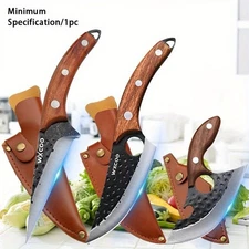 1 Set Damascus Chef Knife For Kitchen Cooking