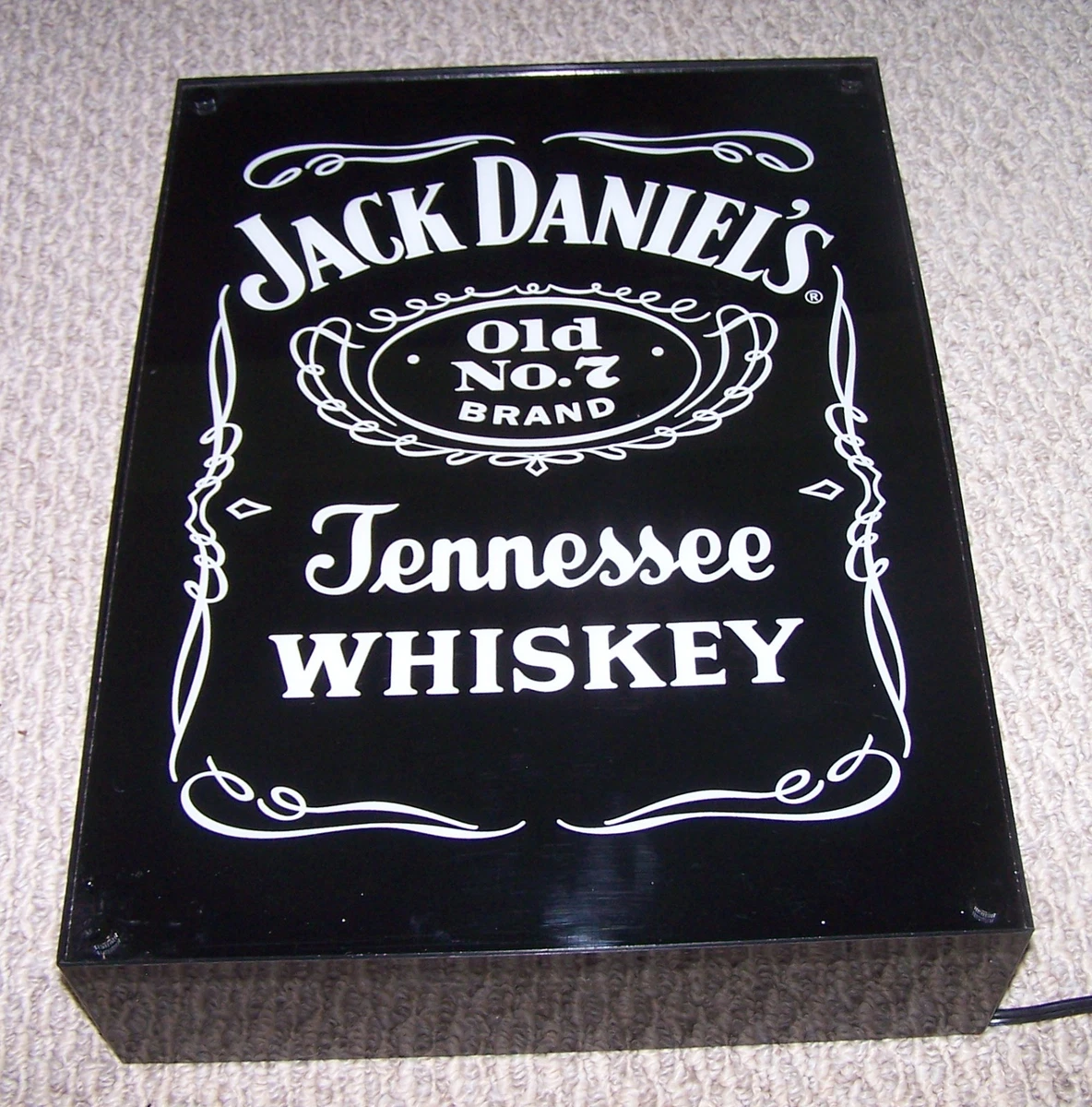 Jack Daniel's LEDサイン看板 おまけ付き Jack Daniels Lighted Sign