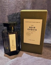 L'Artisan Parfumeur Noir Exquis EMPTY Perfume Bottle Collectable With Box