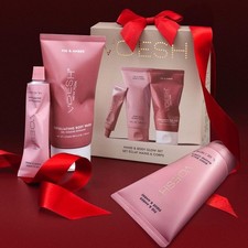 VOESH Hand & Body Glow 3-Piece Gift Set for Radiant Skin NEW / box