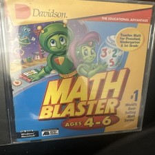 Davidson Math Blaster Ages 4-6 Mac/PC
