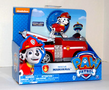 NEW Sealed Nickelodeon PAW PATROL - RESCUE MARSHALL Firetruck  Dalmation Dog