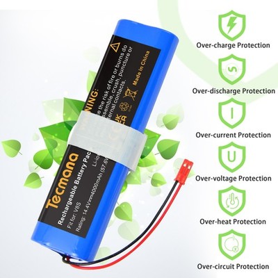 14,4V 4,0Ah Akku für Saugroboter MD18500 ILIFE V50 V5s Pro V8s X750 18650B4-4S1P