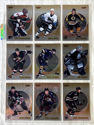 Juego completo de hockey Bowman's Best NHL 1998-99 1-150 páginas de carpeta Milan RC - Imagen 11 de 18