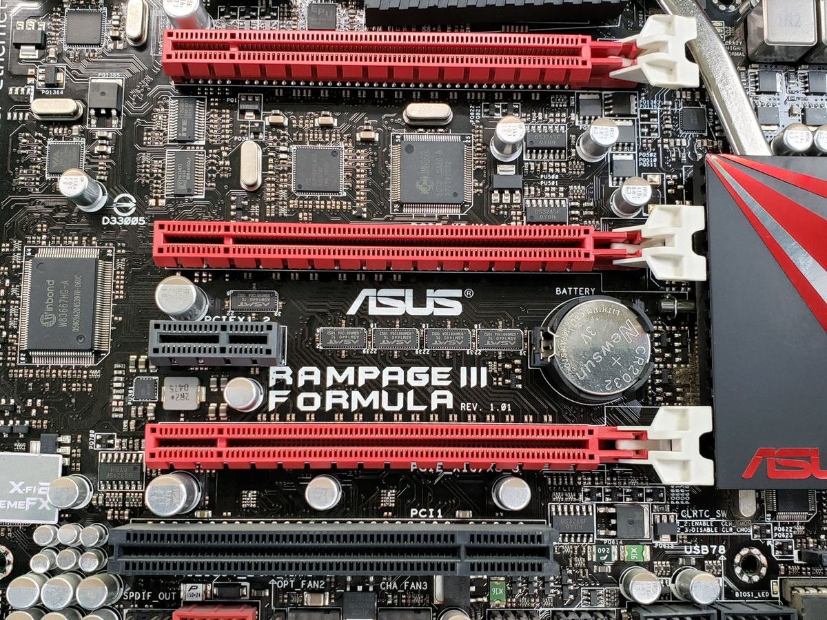 ASUS ROG Rampage III Formula X58 Motherboard LGA1366 + i7-950 +