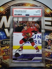Upper Deck 2023-24 Series 2 Young Guns Connor Bedard #451 PSA 8 Rookie