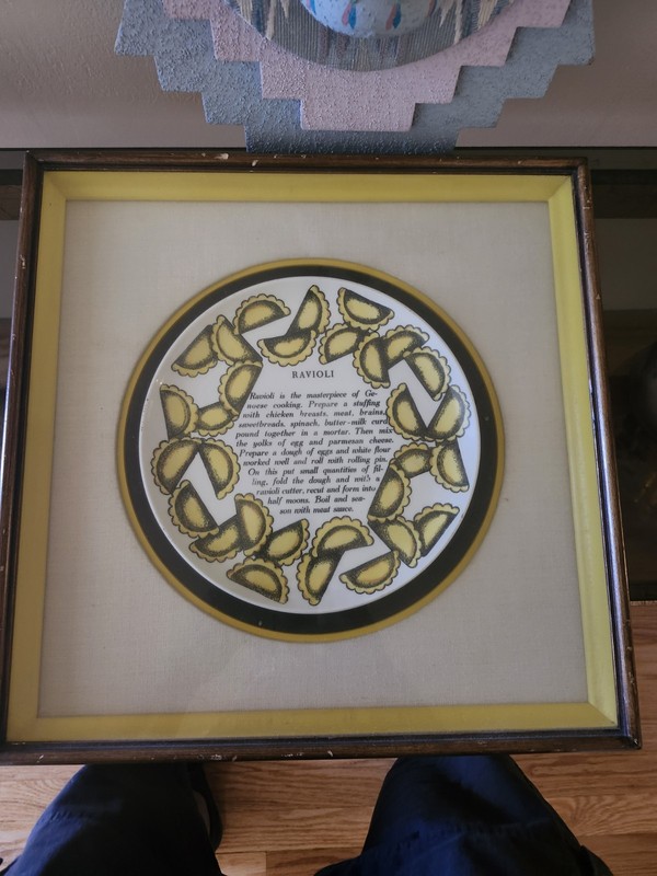 Pierre Fornasetti Dish In Frame