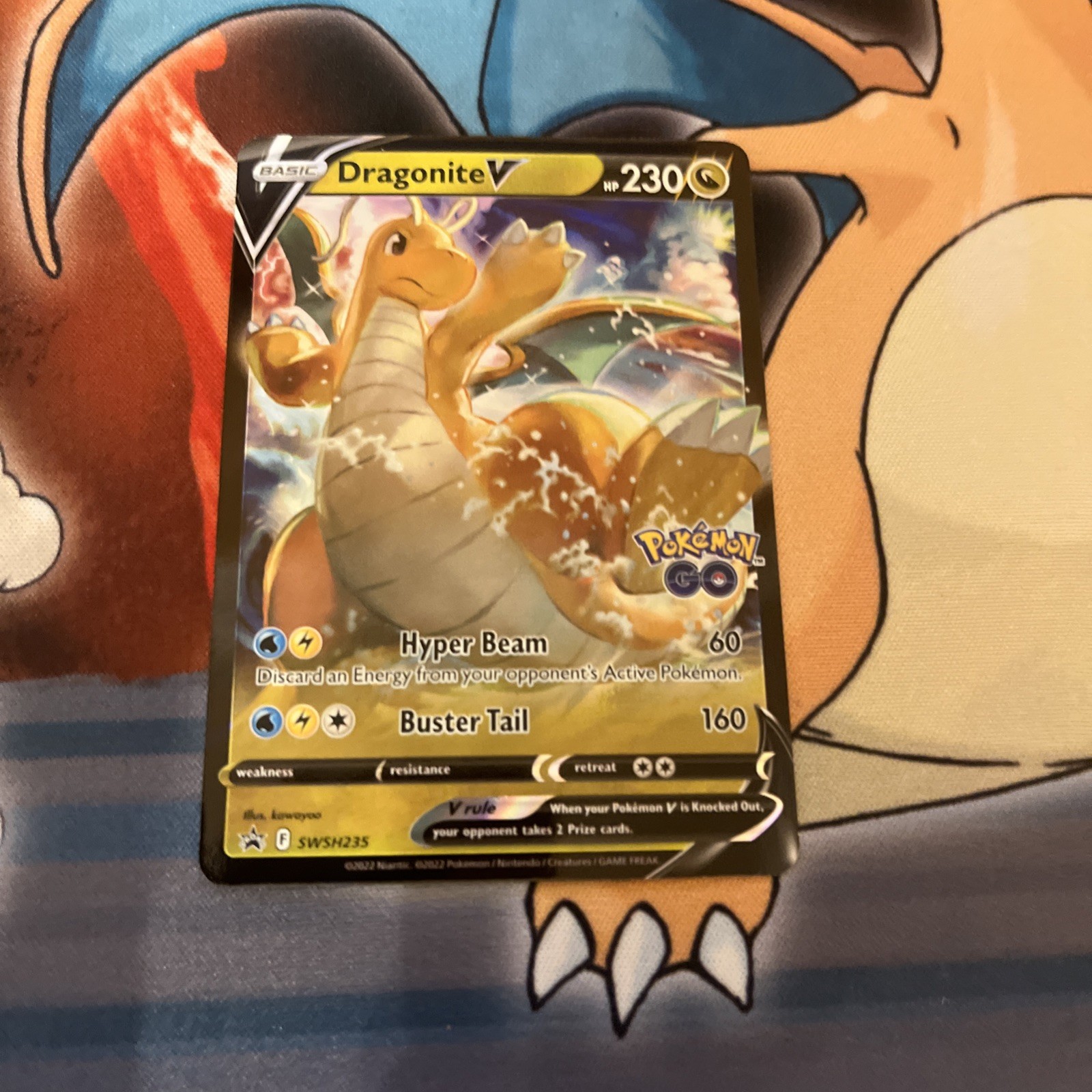 Dragonite V 2022 Sword & Shield: Black Star Promo #SWSH235 Pokemon GO  Premium Collection (Dragonite VSTAR) Price Guide - Sports Card Investor