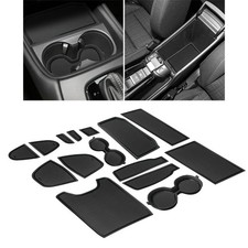 20232026 Honda Hrv Center Console Liner Cup Holder Insert Mats 15pcs