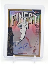DUNCAN ROBINSON 2025-26 TOPPS FINEST AUTOGRAPHS GOLD HEAT AUTO /50 Q3946
