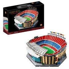 5509PCS for 10284 Barcelona Camp Nou football field building blocks