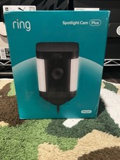 Ring Spotlight Cam Plus - Plug-In - Smart Security Video Camera W/ LED Lights