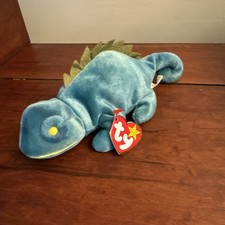 Ty Beanie Baby Collection 1997 6th Generation Iggy Seen With Hang Tag 5g