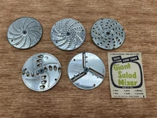 Replacement Mouli Salad Maker Blades, NOT A SET, PER EACH, U PICK. 1, 2, 3, 4, 5