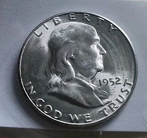 1952 S Choice BU Franklin Half