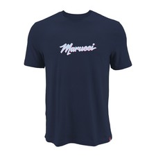 Marucci Vice Adult Baseball Leadoff Graphic T-Shirt - Navy - Medium