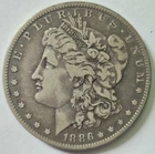 1886-O Morgan Silver Dollar-Fine