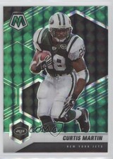 2021 Panini Mosaic Green Mosaic Prizm Curtis Martin #156 HOF 00jz