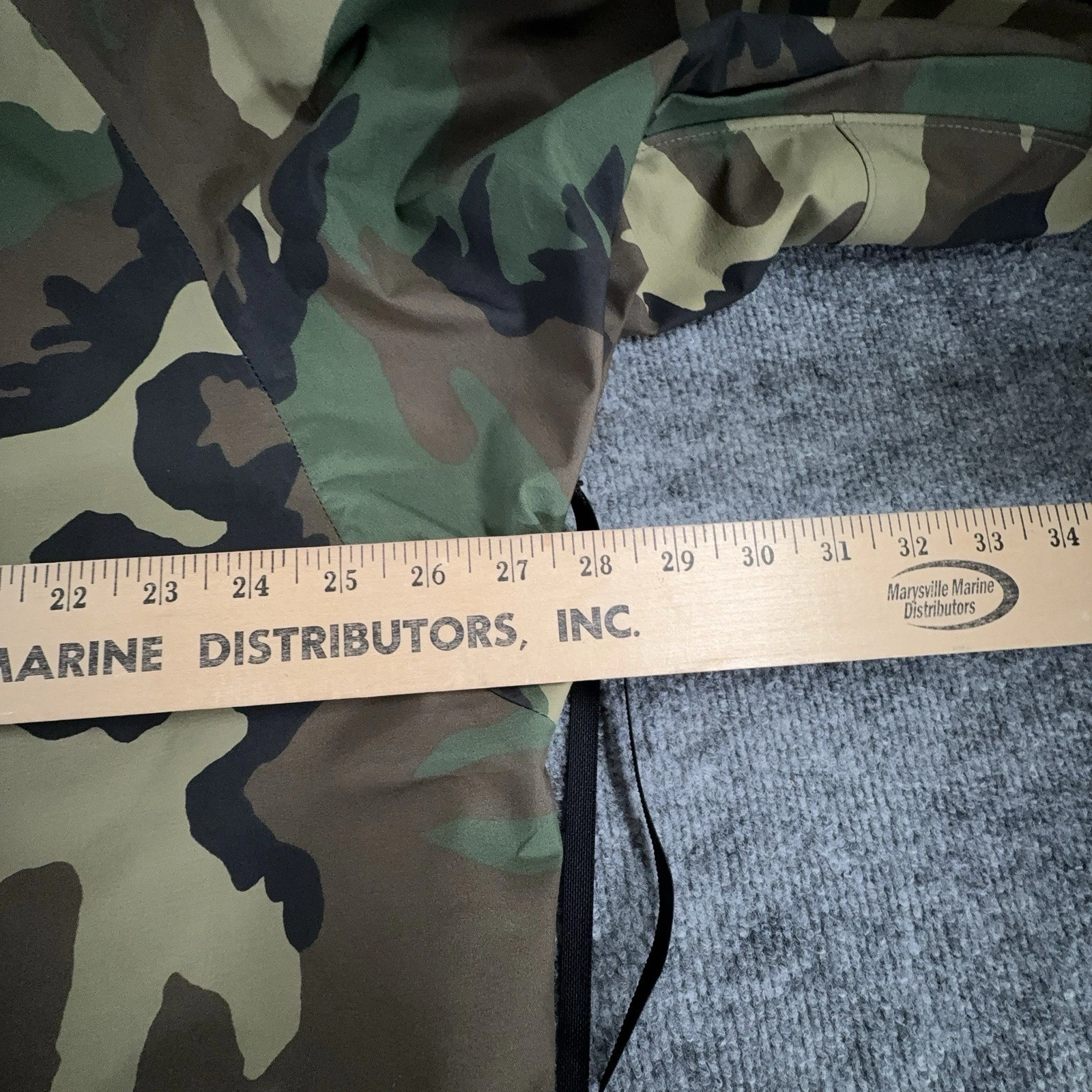 US Military ECWCS Gen 1 Woodland Camo Cold Weather Parka Jacket Pants Set Large - product detail image 8