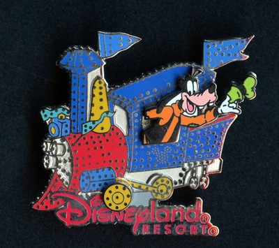 Disney' Electrical Parade Float Goofy on Casey Junior Circus Train LE Pin 2001