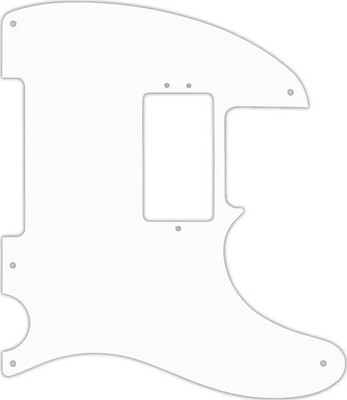 WD Custom Pickguard For Fender Vintage Hot Rod '50s Telecaster #02 White