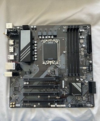Gigabyte B760M C Micro ATX Motherboard, LGA 1700, Intel B760, DDR5, M.2.