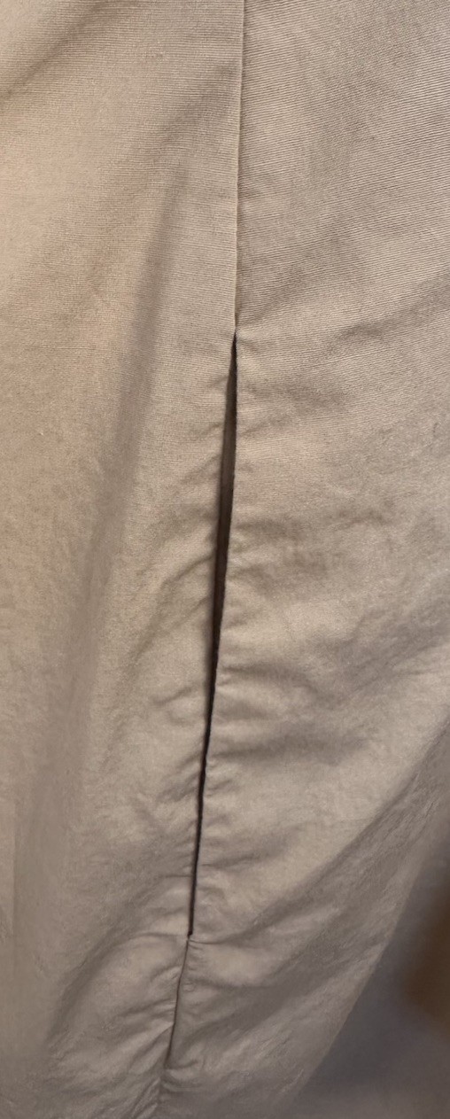 Talbots Tan Safari Shirt Dress Quiet Luxury Minimalist Midi Size 10 Pockets thumbnail 6