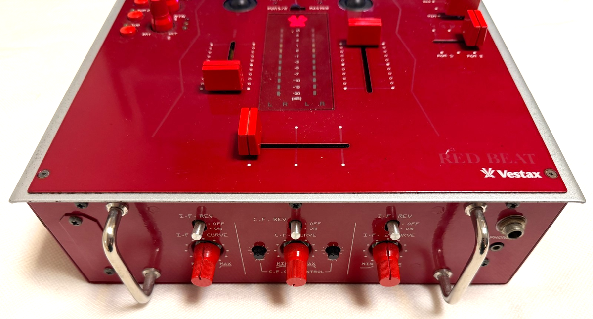 Vestax PMC-05 ProⅣ Red DJ Mixer Professional Mixing Controller | eBay