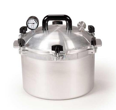 #ad #ad All American 1930 15.5 qt. Pressure Cooker with 1 Rack Open Box Damaged Box $299.97