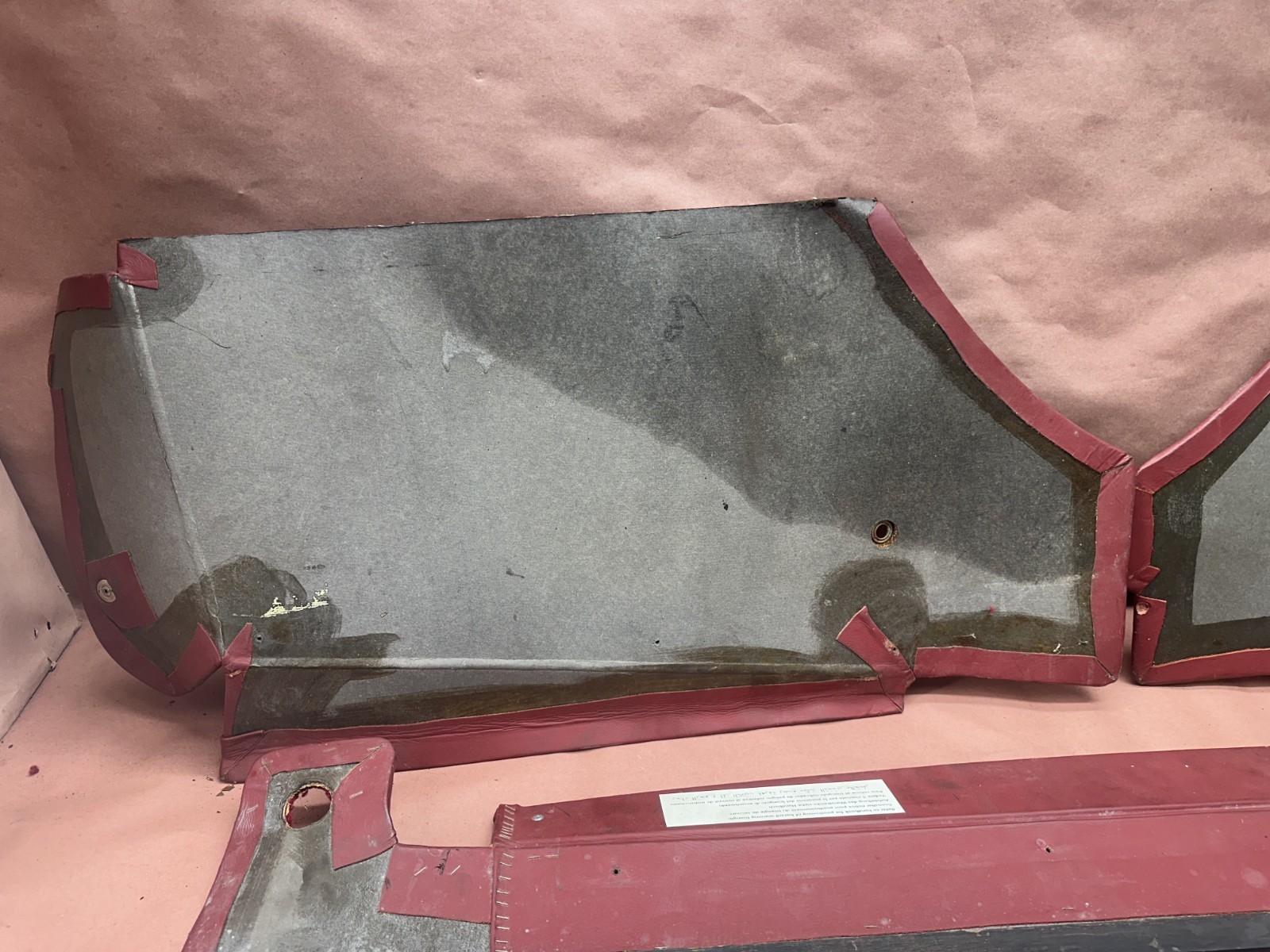 Rolls Royce Silver Spirit 1986 Rear Trunk Carpet Covers OEM 71K Miles