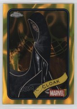 2025 Topps Chrome Marvel Comics Yellow Lava Refractor Cloak #62 0z2r
