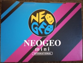 NEOGEO Neo Geo Mini International Classic Edition SNK 40th Anniversary used once