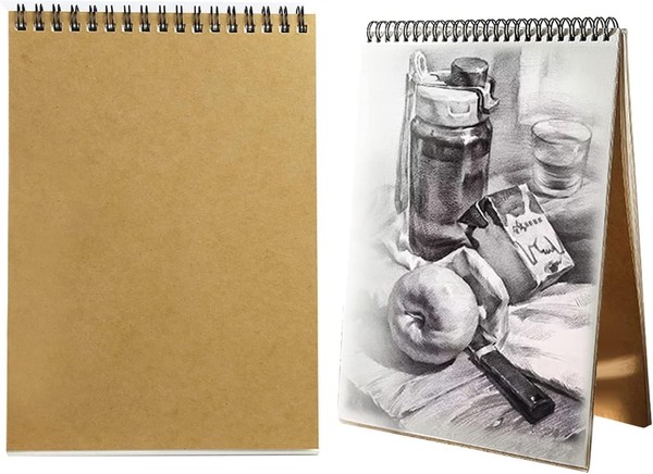 Zeichnen A4 Skizzenbuch, Sketchbook, Zeichenpapier 160Gsm Skizzenblock 30 Blatt-image