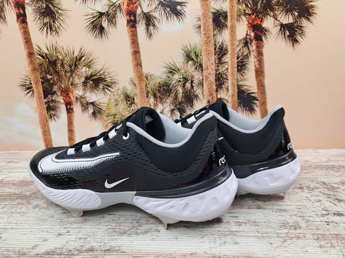 Nike Alpha Huarache Elite 4 Baseball Cleats Black DJ6521-011 Men's