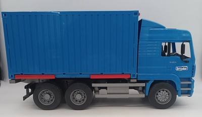 Bruder: Container-Laster / Transporter blau