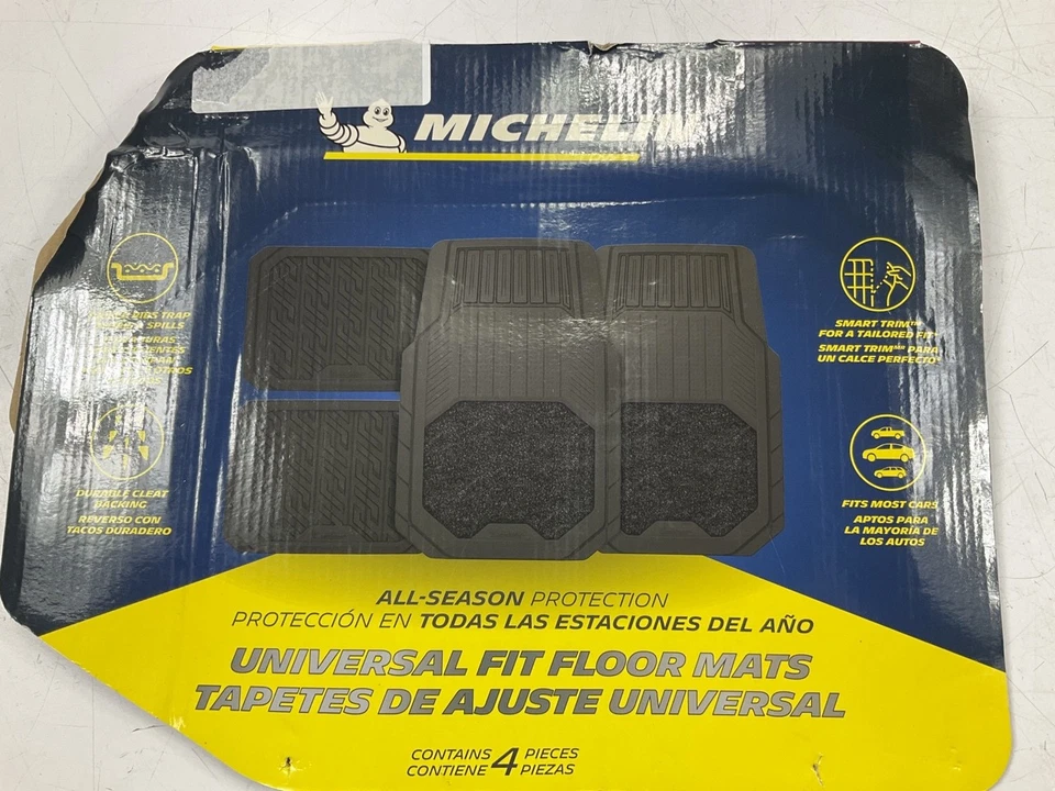 Michelin FL3006B4-2 alfombrillas de goma y alfombras de alta resistencia cortadas a medida, juego de 4 piezas Foto 4 de 4