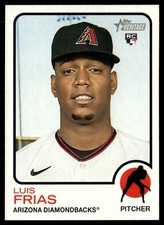 2022 Topps Heritage Luis Frias Rookie Arizona Diamondbacks #175