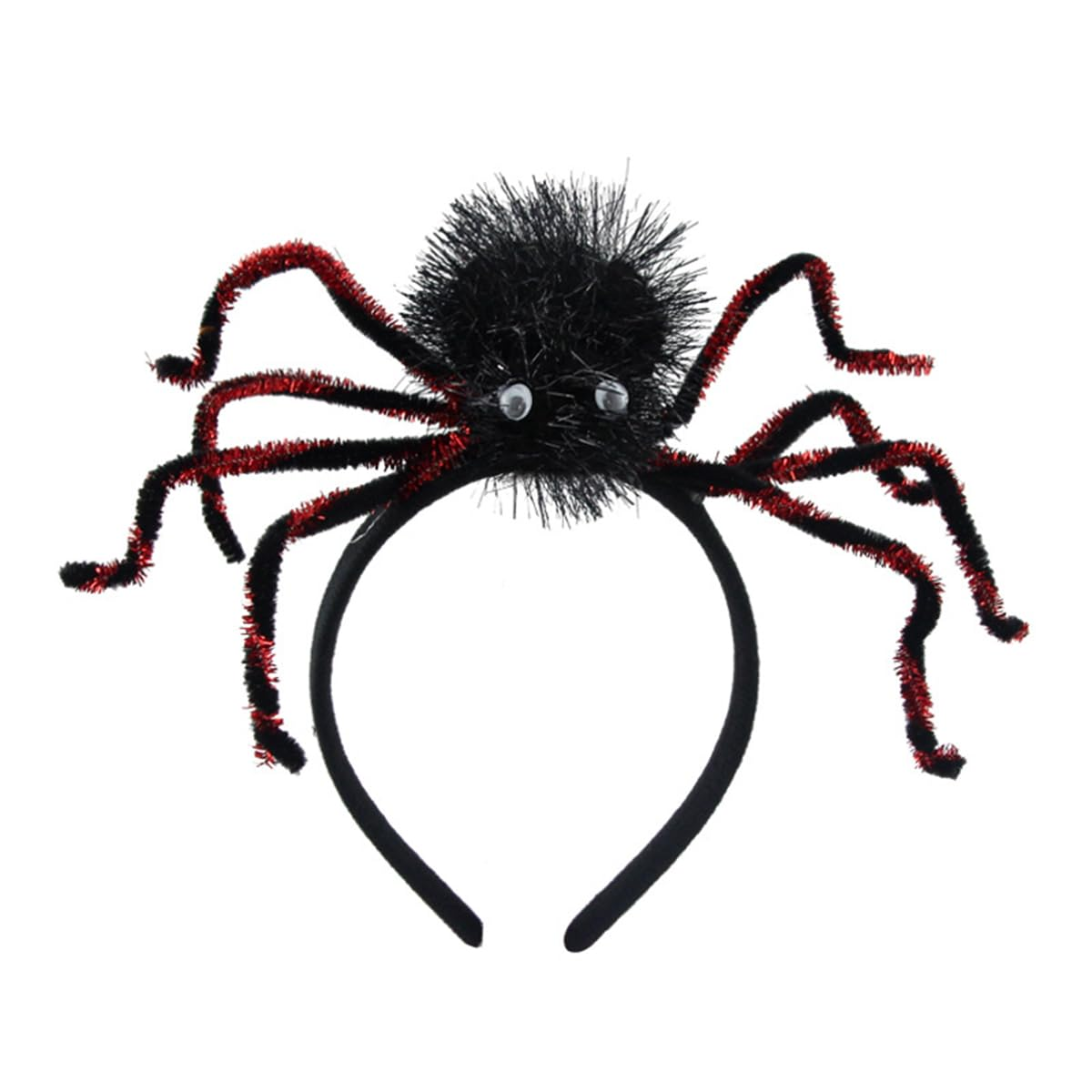 Halloween Headband Cute Spider Hair Hoop Halloween Spider Hair Accessories for W