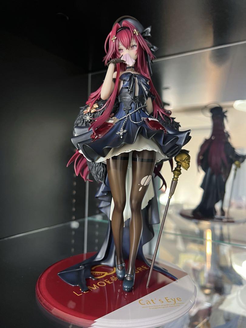 キャットアイガール Freng フィギュア 神秘的な雰囲気の吸血鬼少女「キャットアイガール illustration