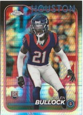 2024 Topps Chrome  Calen Bullock Refractor SP RC Houston Texans