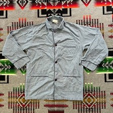 Christian Dior Monsieur Sleep Shirt Mens Medium Striped Pajama Top B5