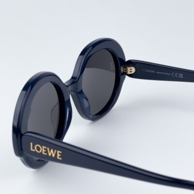 Loewe LW40135I SLIM 90A Shiny Blue Smoke Round Women  display picture 3