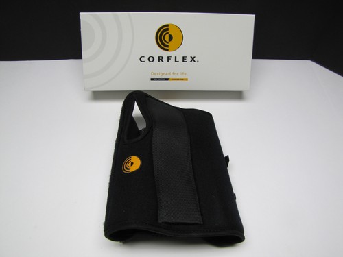 Soporte de férula de muñeca Corflex 8" Ultra Fit Premium con orificio para el pulgar izquierdo XLarge