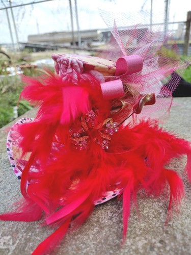 Steampunk Costume Ball Birthday Tea party Shower Mini Mad Hatter Top Hat - Picture 15 of 17