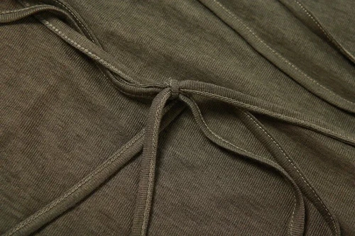 Goth Dark Gothic Desert Walker Hooded Punk Hollow Out Midi Dress - Picture 14 of 26