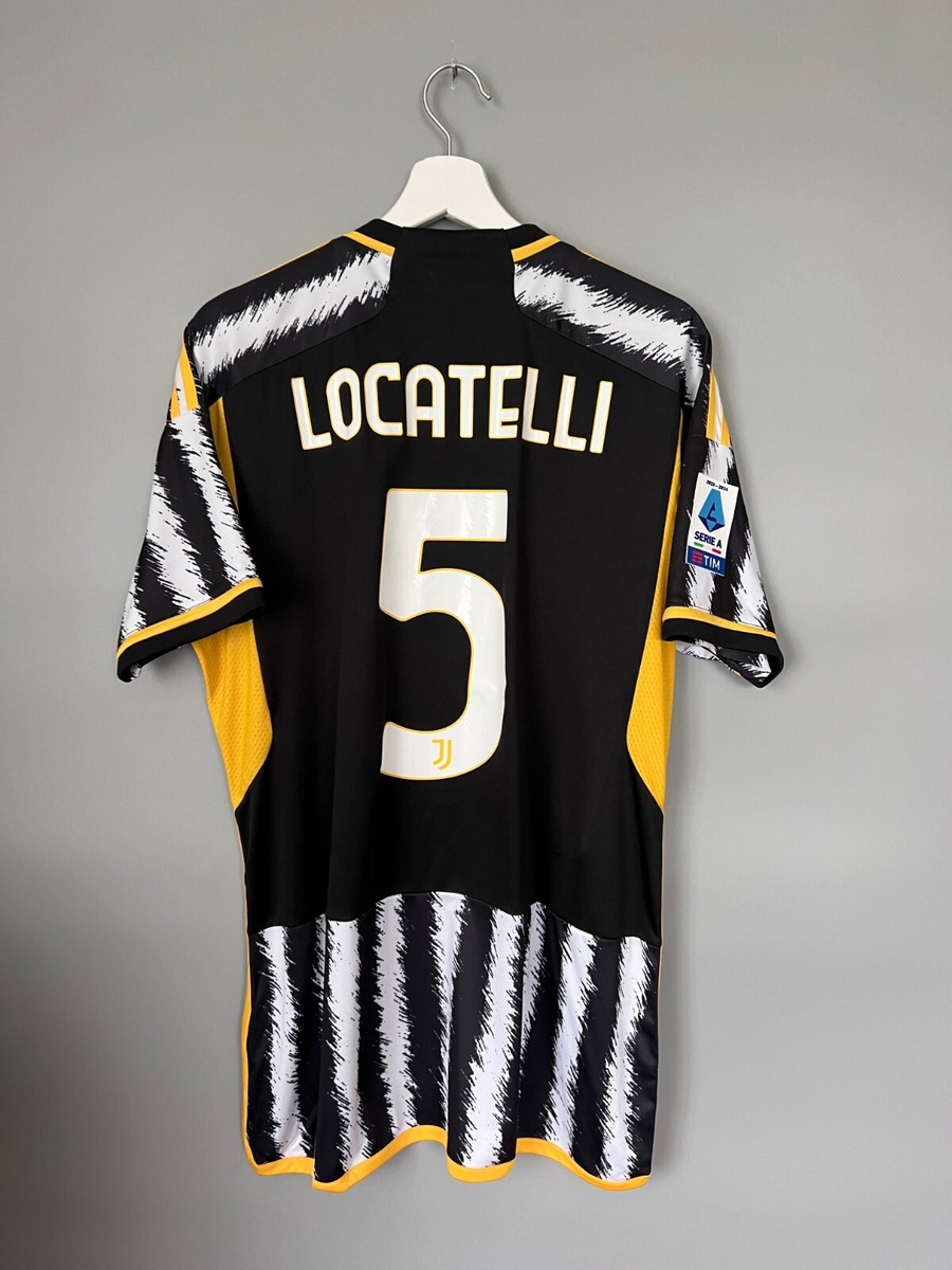 Locatelli Juventus Jersey 23/24 Away Football Soccer Shirt Adidas