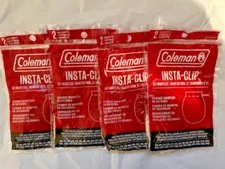 8 COLEMAN #21 INSTACLIP LANTERN MANTLES 4 PACKS OF 2 (8 TOTAL MANTLES) NEW